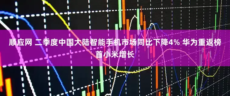 顺应网 二季度中国大陆智能手机市场同比下降4% 华为重返榜首小米增长